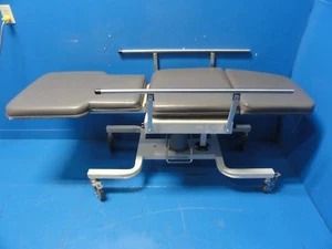 BIODEX 056-605 DELUXE ULTRASOUND TABLE W/ SIDE RAIL, Height Adjustable ~16421 - Picture 1 of 12