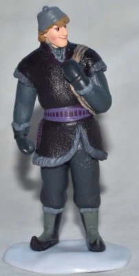 Disney Store Authentic FROZEN KRISTOFF Figure 4" Doll FIGURINE CAKE TOPPER NEW - Image 1 of 2