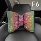 Bling Rhinestone Car Neck Pillow Seat Cover Cushion Mat Interior Accessories