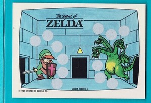 1989 Nintendo Game Packs Legend Of Zelda Screen 5 of 10 Pack Fresh