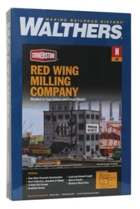 Walthers Cornerstone (N) 933-3212 Red Wing Milling Co. - Kit - Picture 1 of 2