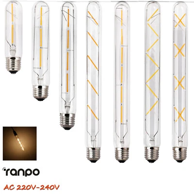 220V E27 T30 Vintage Retro LED Light Bulbs Lamp Warm White 8W  4W 2W Filament FC - Image 1 of 4