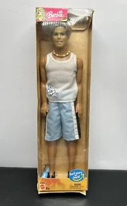 2003 Mattel Barbie Cali Girl KEN Surf Boy Doll Suntan #C6464 - Picture 1 of 6
