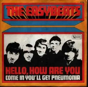 The Easybeats Hello, How Are You Vinyl Single 7inch NEAR MINT United Artists - Foto 1 di 1