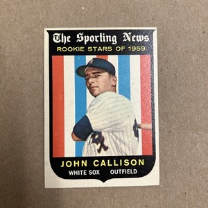 1959 Topps Baseball John Callison Chicago White Sox Card #119