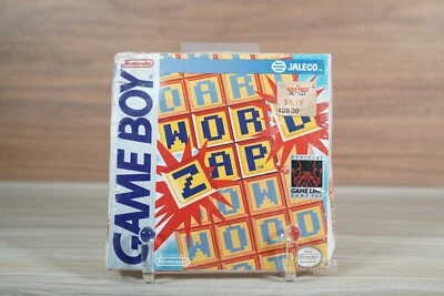 Word Zap Wordzap (Nintendo Game Boy, 1992, Jaleco) Brand new sealed, crushed box - Image 1 of 4