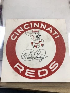 Chico Ruiz Autographed 3x5 Index Card Cincinnati Reds (Back Damage) SKU #213721 - Picture 1 of 3
