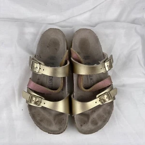 Birkenstock Salina Sandalen Two Tone Gold Rose Wildleder Gr. 36 US 5 / 5,5 - Bild 1 von 8
