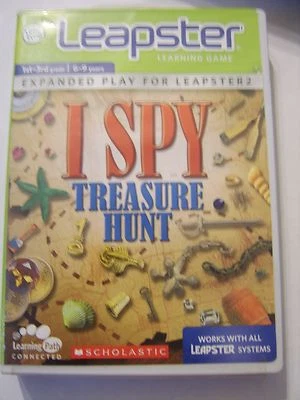 LEAPFROG GAME NEW - I SPY TREASURE HUNT AGES 6-9 EXPANDED PLAY FOR LEAPSTER 2 - Image 1 of 2