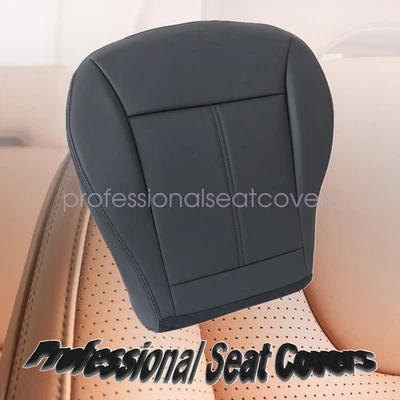 Fit For 2007-2013 2014 Ford Edge SE Sport Driver Bottom Leather Seat Cover Black - Image 1 of 4