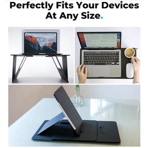 Kunststoff Laptop Stand Faltbare Notebook Stand Laptop Schreibtisch Compute CHP - Afbeelding 1 van 16