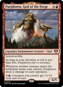 1 x Purphoros, God of the Forge - Commander Masters - NM-Mint - MTG pack fresh - Picture 1 of 1