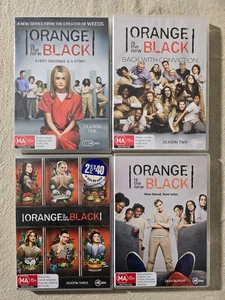 Orange Is the New Black Seasons 1 - 4 DVD Discs Set TV Series Bundle 1,2,3,4 - Picture 1 of 5