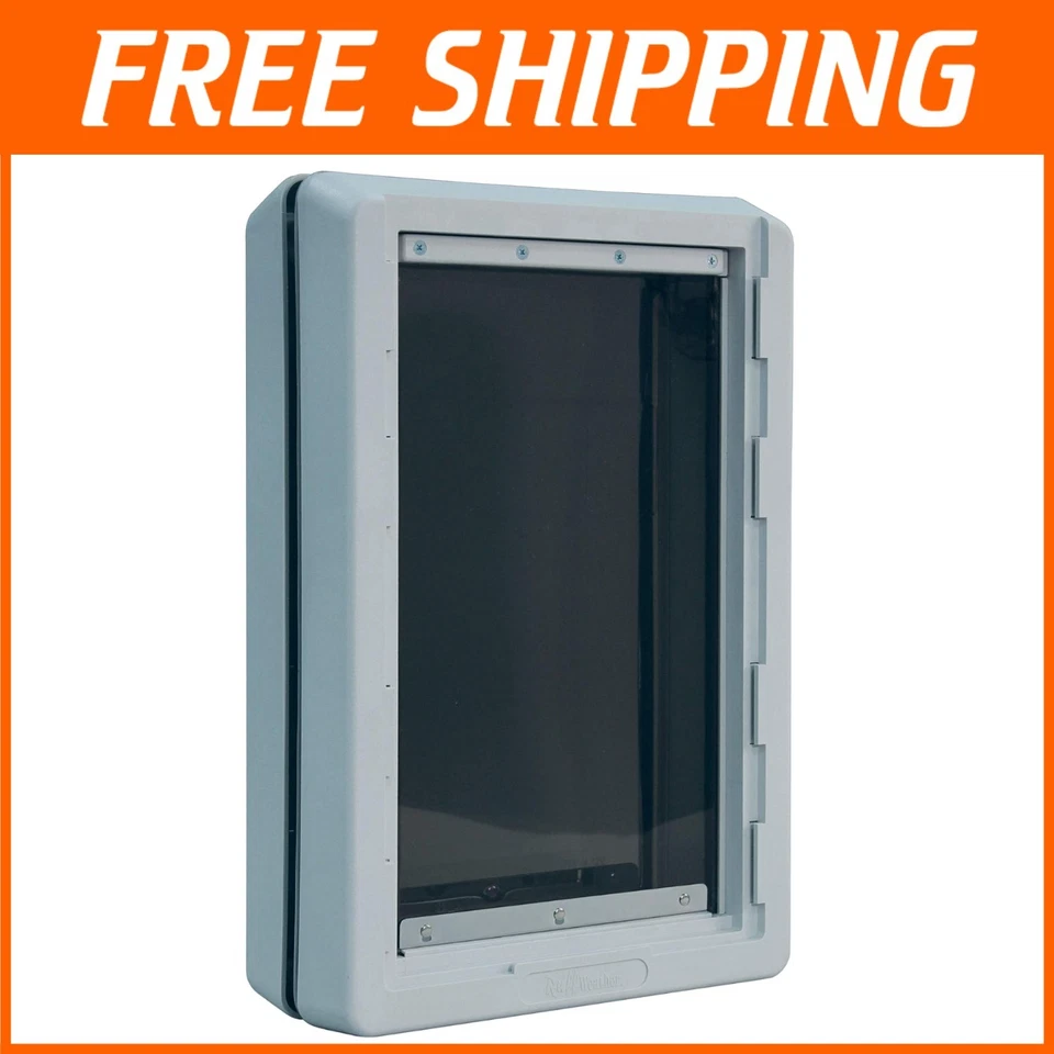 Extra Large Designer Ruff-Weather Pet Door with Insulated Double Flaps - Image 1 of 3