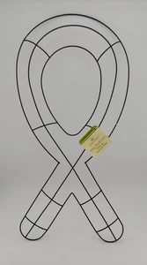 "Cinta de 18"" forma de corona de metal hágalo usted mismo cinta rosa concienciación sobre el cáncer de mama"  - Imagen 1 de 3