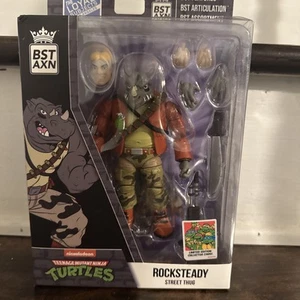 The Loyal Subjects BST AXN TMNT Rocksteady Street Thug Action Figure 2023 - Picture 1 of 6