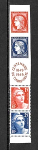 France 1949 Centenary of French Stamp MH FR700 - Picture 1 of 2