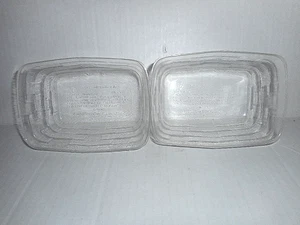 LONGABERGER TWO PREOWNED CRACKER DIVIDED PROTECTORS FOR BASKET - Picture 1 of 1