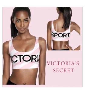 Victoria's Secret Pink Sport BH Small Logo Scoop Yoga Sport BH Top - Bild 1 von 13