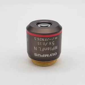 Olympus Mikroskop Objektiv MPlanFl N 5x - Bild 1 von 4