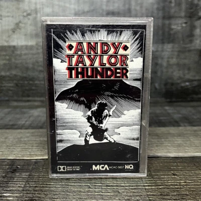 Andy Taylor Of Duran Duran - Thunder - Cassette 1987 MCA - Play Tested - Image 1 of 4