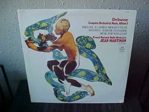 Debussy Complete Orchestral Music, Album 5 Jean Martinon Vinyl LP SEALED - Picture 1 of 3