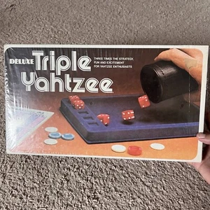 Retro Sealed Deluxe Triple Yahtzee, Vintage 1978, E.S. Lowe.. - Picture 1 of 2