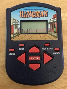 MILTON BRADLEY HANGMAN HANDHELD GAME VINTAGE 1995  - Picture 1 of 6