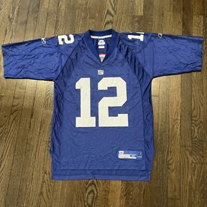 New York Giants Jersey Medium Steve Smith Reebok Blue - Picture 1 of 7