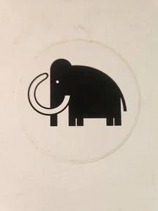 AUTOCOLLANT Supermarché Mammouth STICKER d'epoque - Imagen 1 de 1
