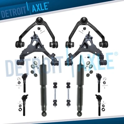 Juego de barras de amarre amortiguadores brazos de control delanteros 4x4 para Ford Expedition F-150 1997-2002 Foto 1 de 4