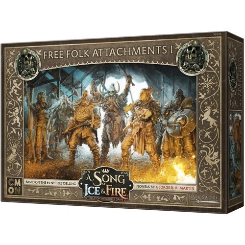 Free Folk Attachments #1 Canción de Hielo y Fuego ASOIAF Miniaturas CMON Foto 1 de 1