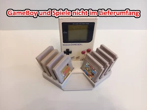 Spielehalter passend für Nintendo Gameboy Stand Aufsteller von Rapid Factory - Bild 1 von 5
