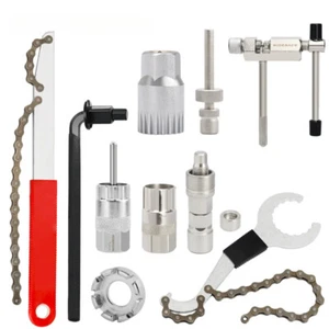 Kits de herramientas de reparación de bicicletas extracción de volante MTB interruptor de cadena cortador extractor de manivela - Imagen 1 de 29