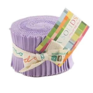 Moda Fabrics (9900JJR-66) Bella Solids Junior Jelly Roll 9900JJR 66 Moda - Picture 1 of 1