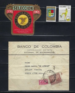 CIGARRERA DE SANTANDER.-ARMS- ATLETICO BUCARAMANGA.- B/COLOMBIA.- CLUB COMERCIO - Picture 1 of 3