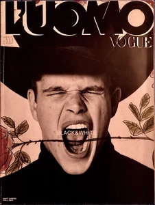 π° L'UOMO VOGUE Matt DAMON PULL D&G IGGY POP n. 289 marzo 1998 italian fashion - Foto 1 di 11