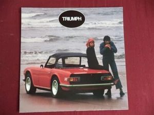 1973 Triumph Color Sales Brochure - Picture 1 of 4