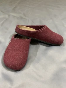 Clog EU 38 Deep Cranberry Rot/Burgund Slipper Wolle Freizeit Wandern von Biotiwe - Bild 1 von 7