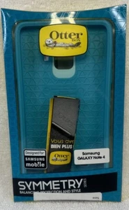 New Open Box Otter Box Symmetry Series Samsung Galaxy S6 Edge Teal Phone Case - Picture 1 of 3