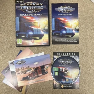 American Truck Simulator California (Windows PC) [Complete with Postcards] - Picture 1 of 5