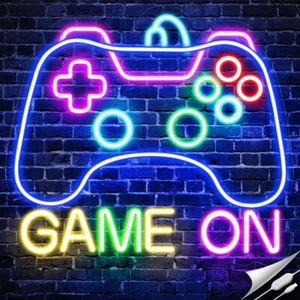 Neon LED Schild USB Licht Wand Deko Leuchte Gaming Setup Streamer Beleuchtung - Bild 1 von 18
