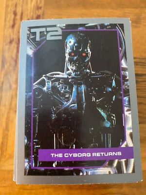 JUEGO COMPLETO 140 Tarjetas Coleccionables Terminator 2 T2 + 10 Tarjetas de Mercancía Impel  Foto 1 de 4