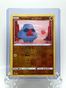 Nosepass Reverse Holo No. 299 Sword & Shield Brilliant Stars 073/172 Pokemon - Picture 1 of 13