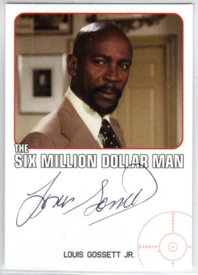 THE COMPLETE BIONIC COLLECTION LOUIS GOSSETT JR.  O'FLAHERTY AUTOGRAPH VL d.2024 - Image 1 of 2