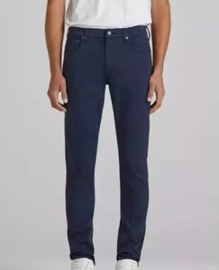 JEANS EDWIN MADDOX SLIM GAMBA DRITTA ENDURANCE Uomo 28 X 31 BLU NAVY Elasticizzato - Foto 1 di 7