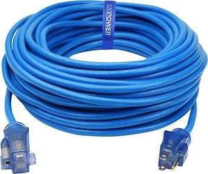 CP 100ft  16/3 Heavy Duty Extreme Cold Weather Outdoor Extension Cord CP10075 - Picture 1 of 8