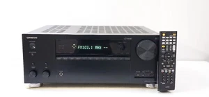 Onkyo TX-RZ610 7.2 AV receiver with Dolby Atmos Bluetooth AirPlay Remote Bundle - Picture 1 of 18