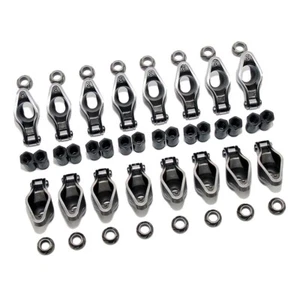 Big Block Chevy 396 454 Steel Roller Tip Rocker Arms 1.7 Ratio 7/16 Polylocks - Picture 1 of 4