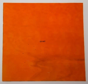 1322.30 - TRANSPARENTE GRANATE ROJO 3" X 3" OJO DE BUEY 3mm GROSOR VIDRIO 90 COE - Imagen 1 de 4